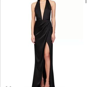 Nookie - Satin Plunge Gown